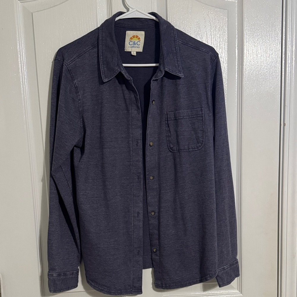 C.C Navy Casual Shirt